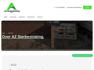 Over ons - Az Sierbestrating