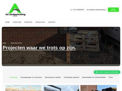 Projecten - Az Sierbestrating