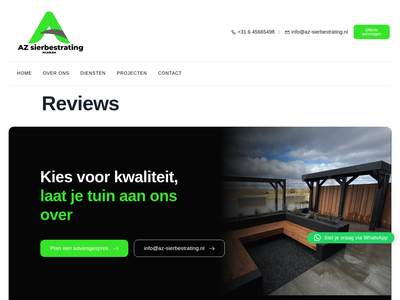 Reviews - Az Sierbestrating