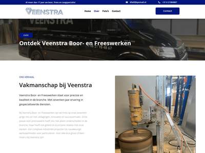 Over – Veenstra Boor- en Freeswerken
