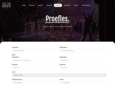 Gratis Proefles Dansschool Stadskanaal | Feel the Move