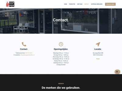 Contact - De kapper Drachten