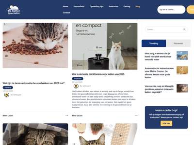 Blog - De Katten Specialist