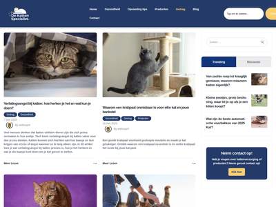 Gedrag - De Katten Specialist