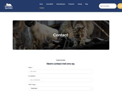 Contact - De Katten Specialist