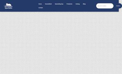 Header Centered menu - De Katten Specialist