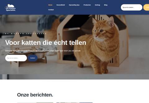 Homepage dekattenspecialist.nl