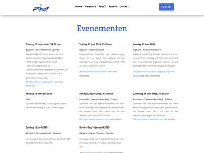 Agenda - Flexx Music Woldhoorn