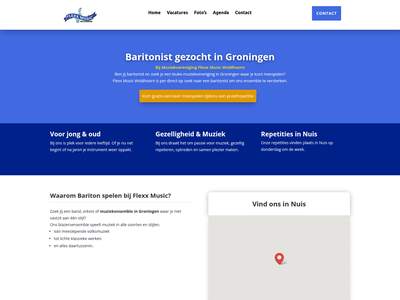 Baritonist gezocht groningen - Flexx Music Woldhoorn