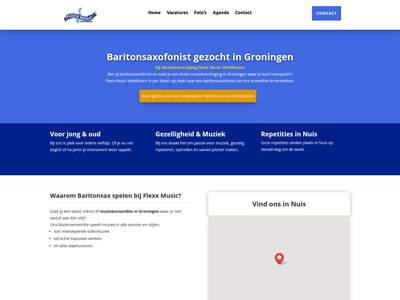 Baritonsaxofonist gezocht groningen - Flexx Music Woldhoorn