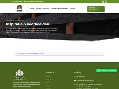 Inspiratie & voorbeelden - GEMAR Schuttingen