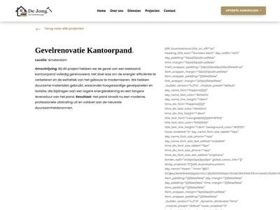 Gevelrenovatie Kantoorpand - Gevelmontage De Jong