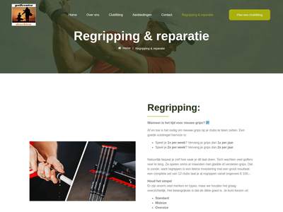 Regripping & reparatie - Golfcenter Drachten