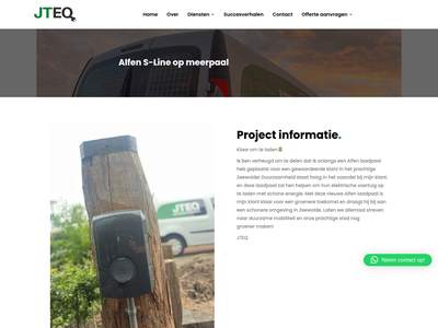 Alfen S-Line op meerpaal - JTEQ