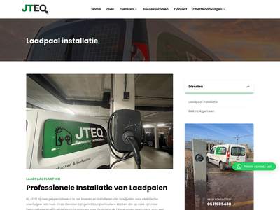 Laadpaal Installatie in Friesland | Deskundig en Betrouwbaar - JTEQ