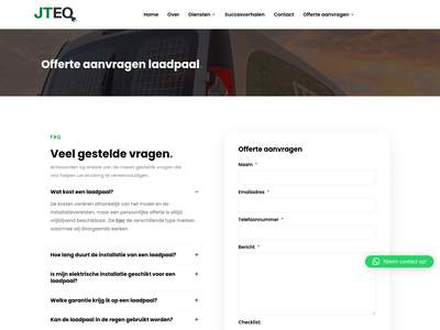 Offerte Aanvragen Laadpaal Installatie in Friesland | JTEQ