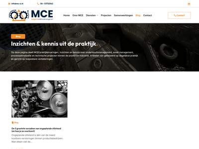 Onderhoudsmanagement blog | Tips & inzichten – MCE