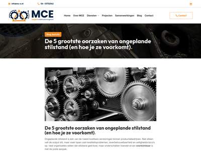 De 5 grootste oorzaken van ongeplande stilstand (en hoe je ze voorkomt) - MCE