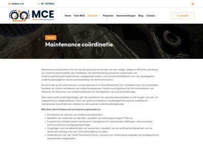 Maintenance coördinatie - MCE