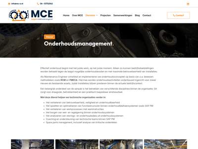 Onderhoudsmanagement - MCE