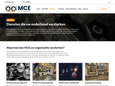 Diensten onderhoudsmanagement & techniek – MCE Friesland