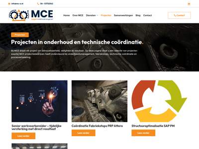 Projecten in onderhoudsmanagement & techniek | MCE