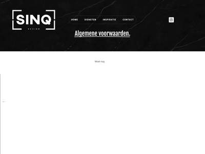 Algemene voorwaarden - SINQ