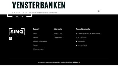 Vensterbanken - SINQ