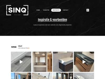 Inspiratie & Voorbeelden – Maatwerk tegels | SINQ