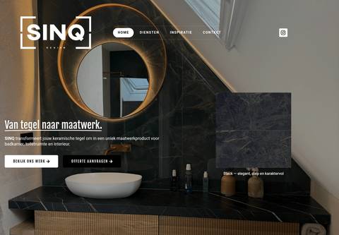 Homepage sinq.nl