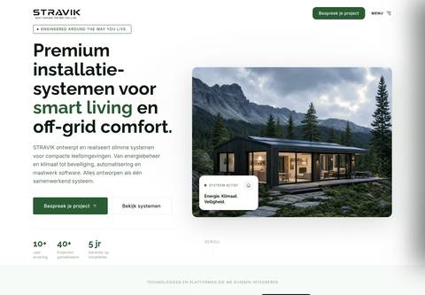 Homepage stravik.nl