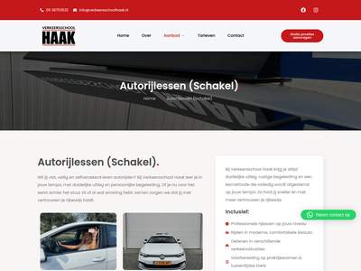 Autorijlessen (Schakel) - Verkeersschool Haak