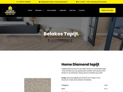 Belakos tapijt diamond 174 - De Zoetermeerse Vloerenspecialist