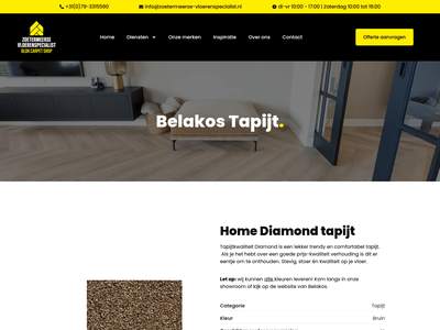 Belakos tapijt diamond 94 - De Zoetermeerse Vloerenspecialist