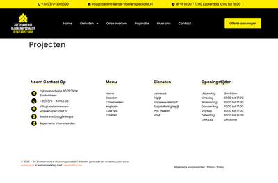 Projecten - De Zoetermeerse Vloerenspecialist