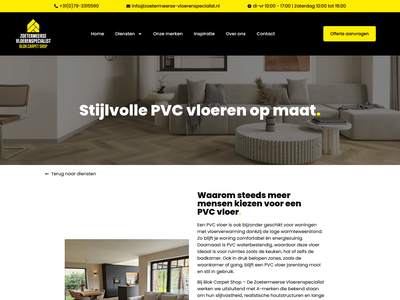 PVC vloeren Zoetermeer | BlokCarpet Shop vloerspecialist