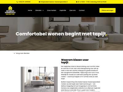 Tapijt kopen in Zoetermeer | Zoetermeerse Vloeren Specialist