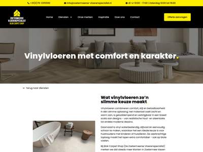 Vinylvloeren Zoetermeer | BlokCarpet Shop specialist
